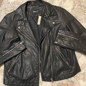 Madewell Leather Jacket NWT